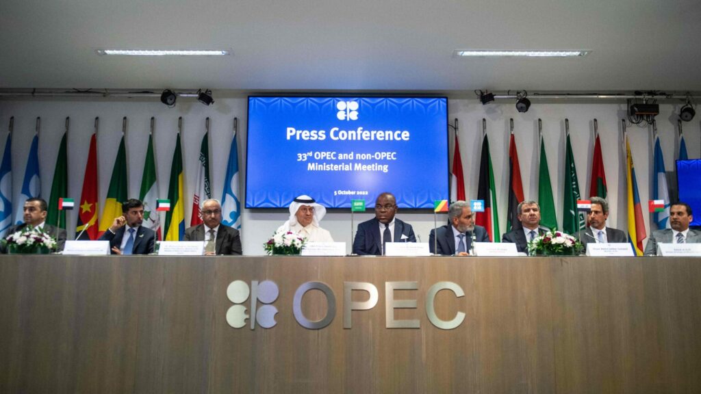 OPEC oil output reduce fuels fee fears 2022
